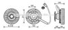 AVA QUALITY COOLING DFC047 Clutch, radiator fan